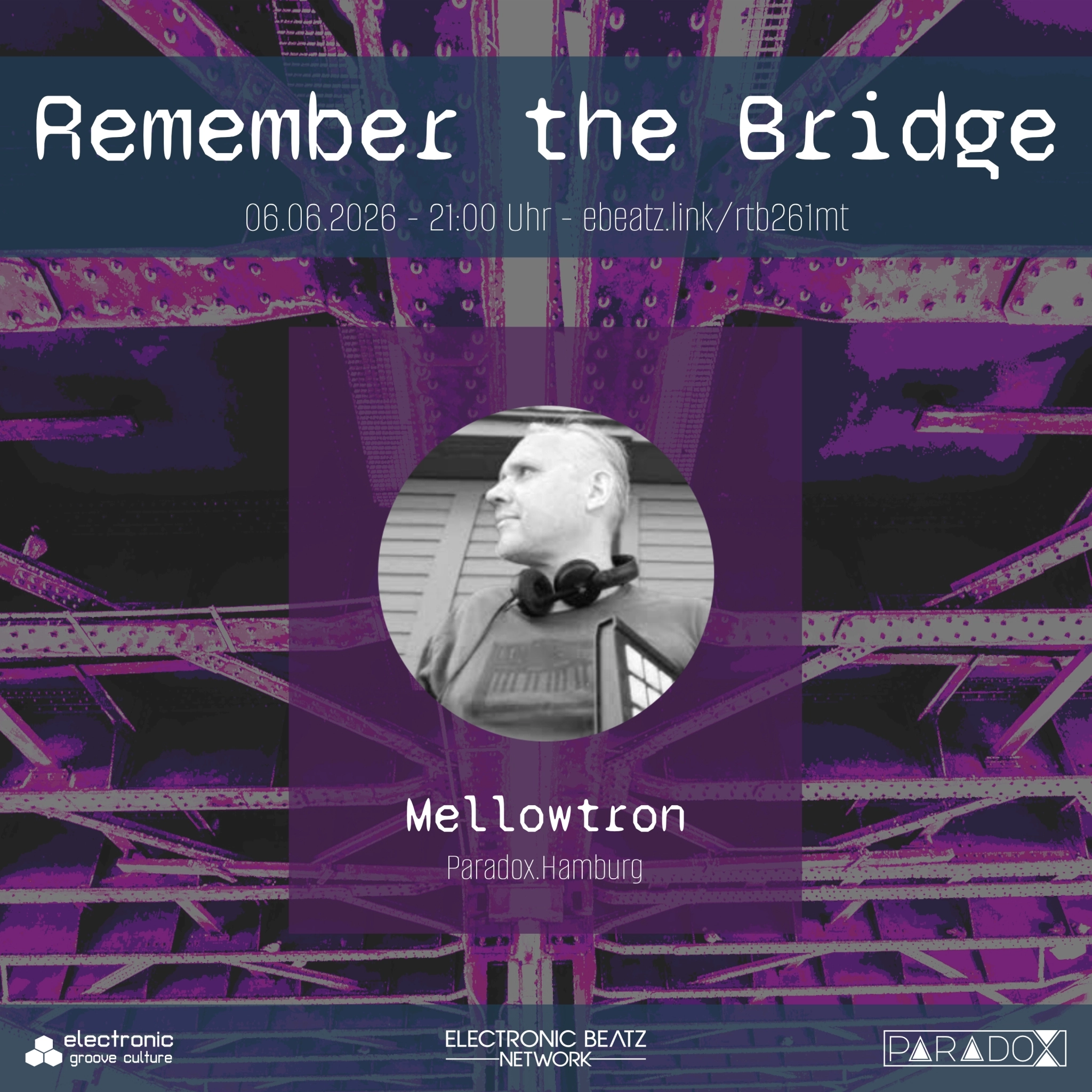 Mellowtron @ Remember the Bridge 26/1 Cover