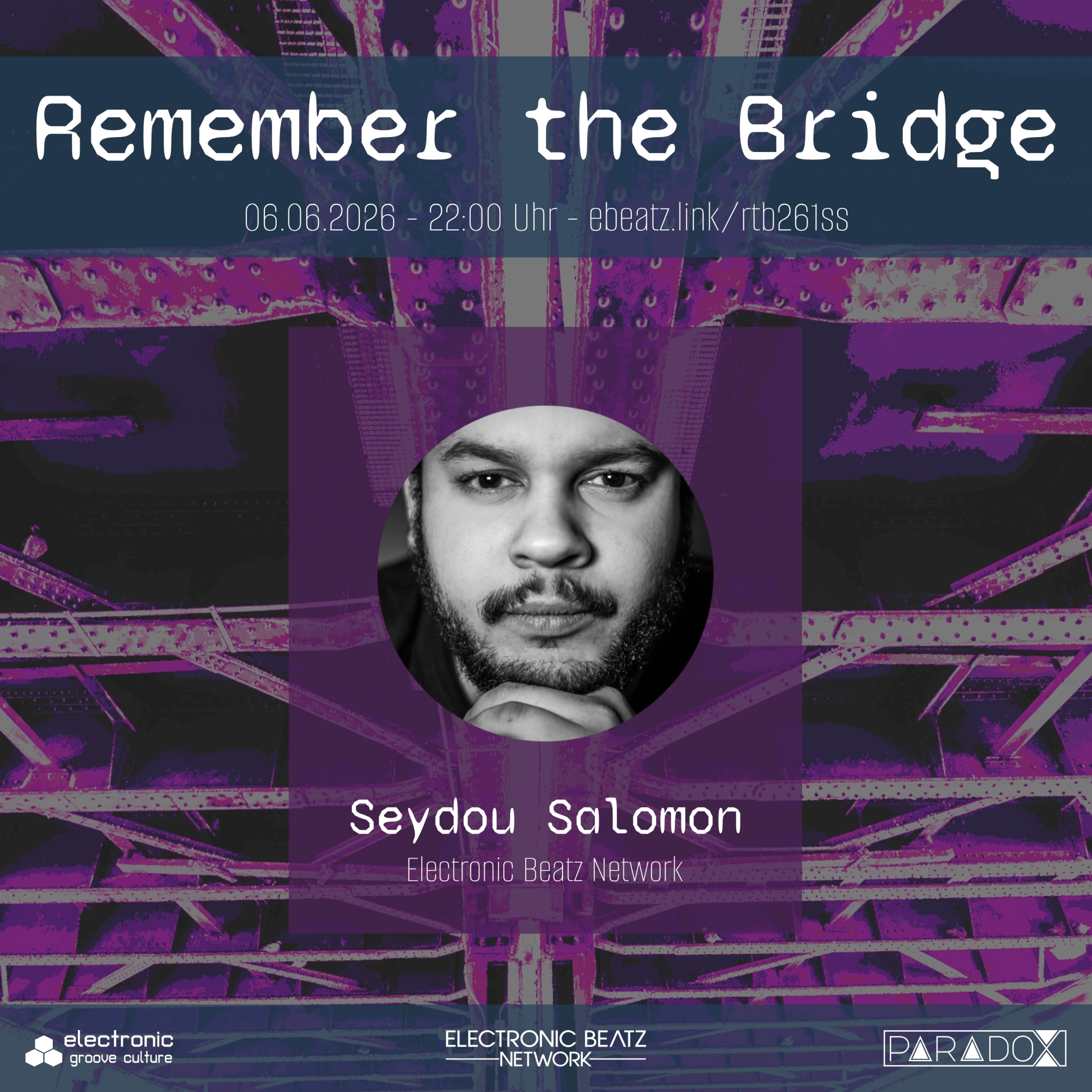 Seydou Salomon @ Remember the Bridge 26/1 Cover